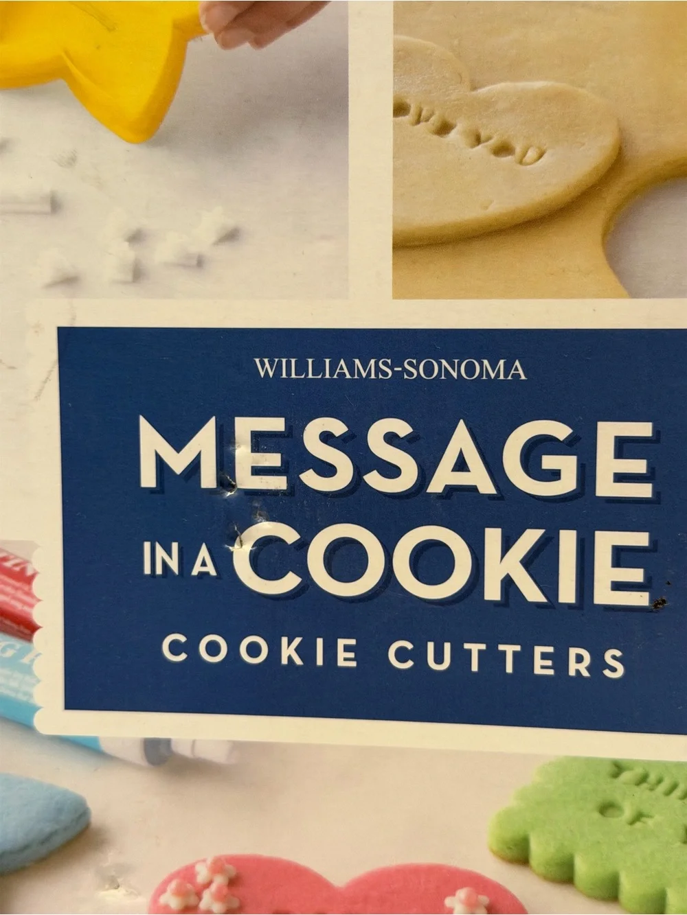 Message in a Cookie Williams Sonoma NIB